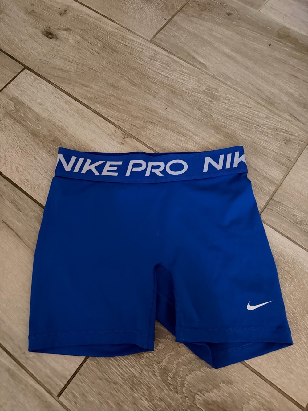 Nike Pro Royal Blue Compression Shorts